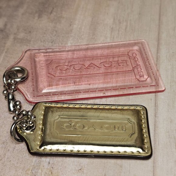 Coach Purse Charms Hardware Hang Tags Poppy - Picture 4 of 6